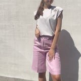 Remain - Kiki Shorts i Pink Lavender