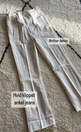 Mother - Hustler Ankle Frey Jeans - Cream